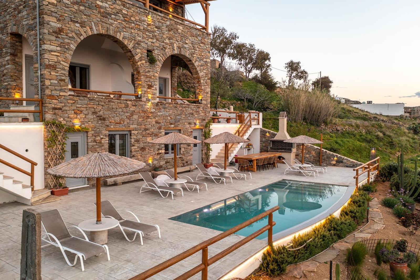 Villa Papa Glinado Naxos Exterior foto