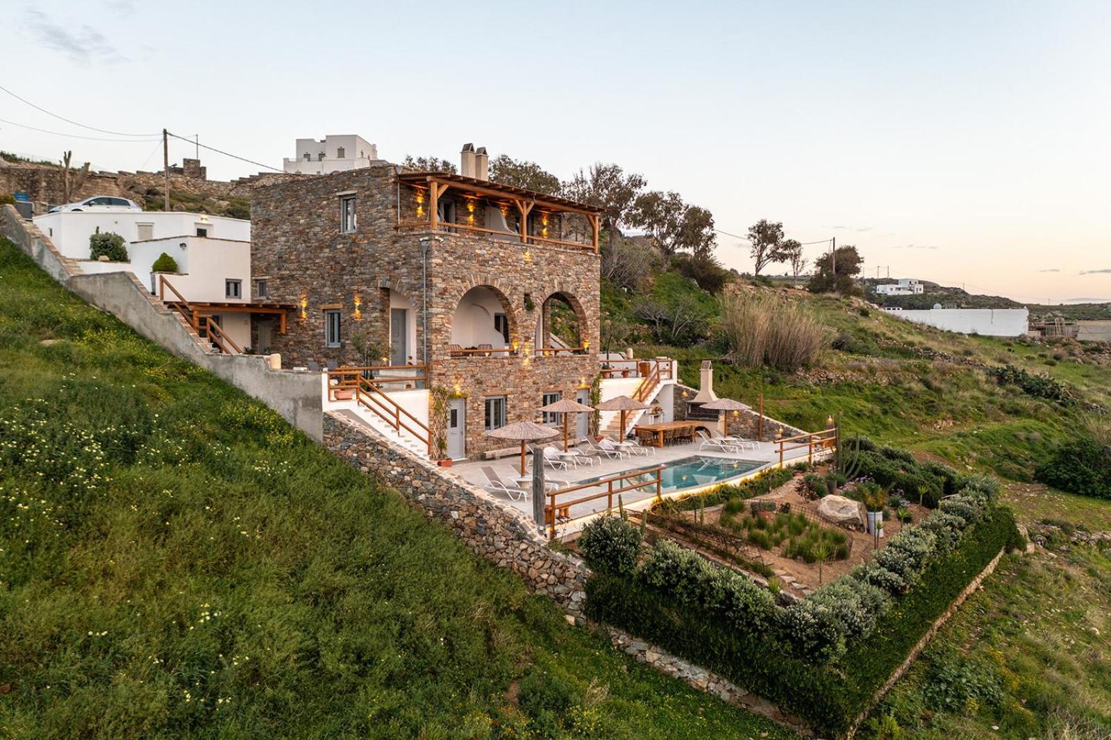 Villa Papa Glinado Naxos Exterior foto